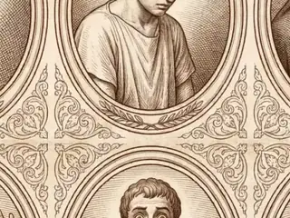 trīstis, numbered 6 on an engraved plate