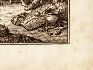 praeda, numbered 24 on an engraved plate