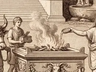 altāre, numbered 9 on an engraved plate