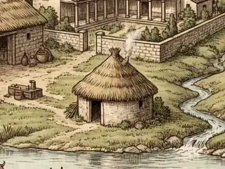 casa, numbered 10 on an engraved plate