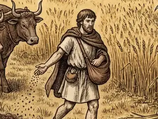 agricola, numbered 24 on an engraved plate