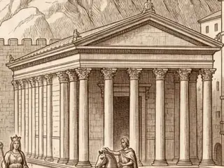 aedēs, numbered 5 on an engraved plate